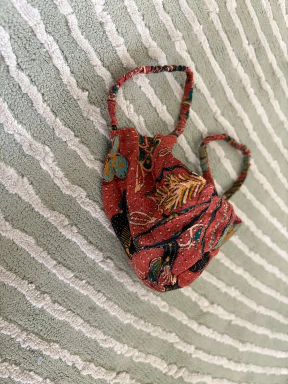✨ ULLA JOHNSON Floral Printed Cotton Face Mask ✨